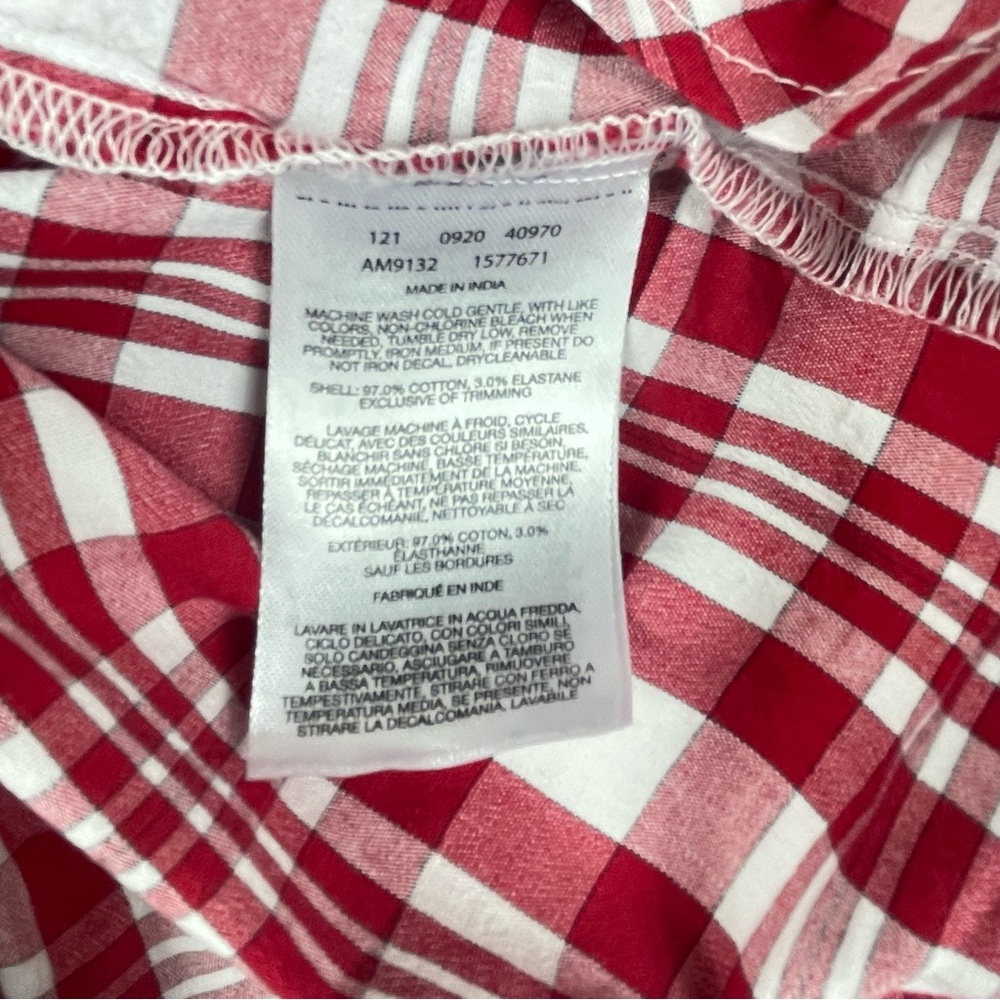 Men's Columbia Regular Fit Stretch Fabric Plaid Short Sleeve Button Down XL 0030 - Picture 6 of 6